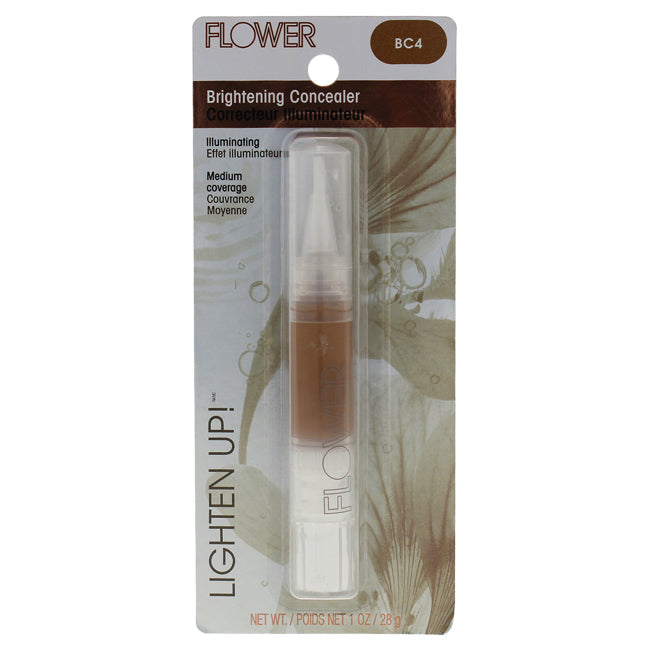 Flower Beauty Lighten Up Brightening Concealer - BC4 by Flower Beauty for Women - 1 oz Concealer