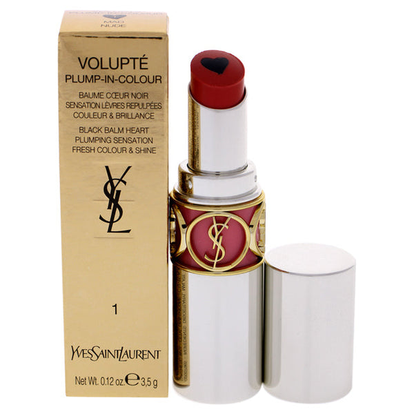 Yves Saint Laurent Volupte Plump-In-Color Lipstick - 01 Mad Nude by Yves Saint Laurent for Women - 0.12 oz Lipstick