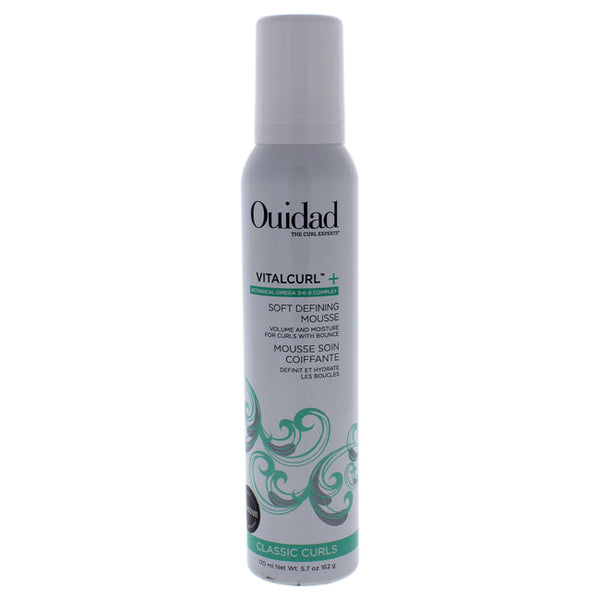 Ouidad VitalCurl Plus Soft Defining Mousse by Ouidad for Unisex - 5.7 oz Mousse