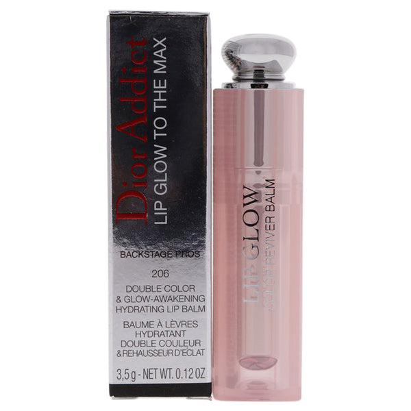 Christian Dior Dior Addict Lip Glow To The Max - 206 Berry by Christian Dior for Women - 0.12 oz Lipstick