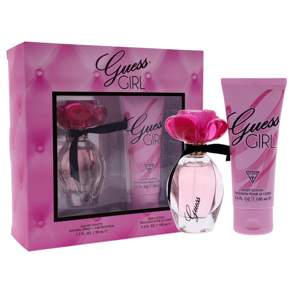 Guess Guess Girl by Guess for Women - 2 Pc Gift Set 1.7oz EDT Spray, 3.4oz Body Lotion