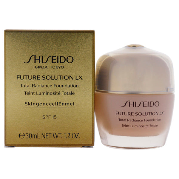 Shiseido Future Solution LX Total Radiance Foundation SPF 15 - 4 Rose by Shiseido for Women - 1.2 oz Foundation