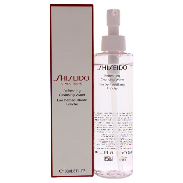 Shiseido Refreshing Cleansing Water by Shiseido for Women - 6 oz Cleanser