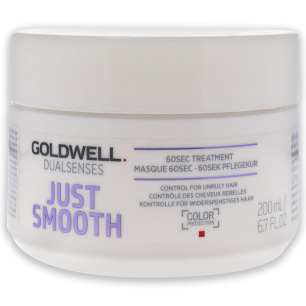 Goldwell Dualsenses Just Smooth 60 Second Treatment by Goldwell for Unisex - 6.7 oz Treatment