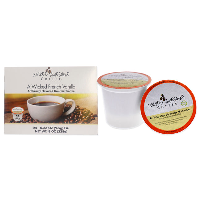 Bostons Best A Wicked French Vanilla Coffee by Bostons Best - 24 Cups Coffee