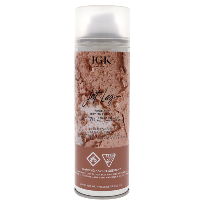 IGK Jet Lag Invisible Dry Shampoo by IGK for Unisex - 6.3 oz Dry Shampo