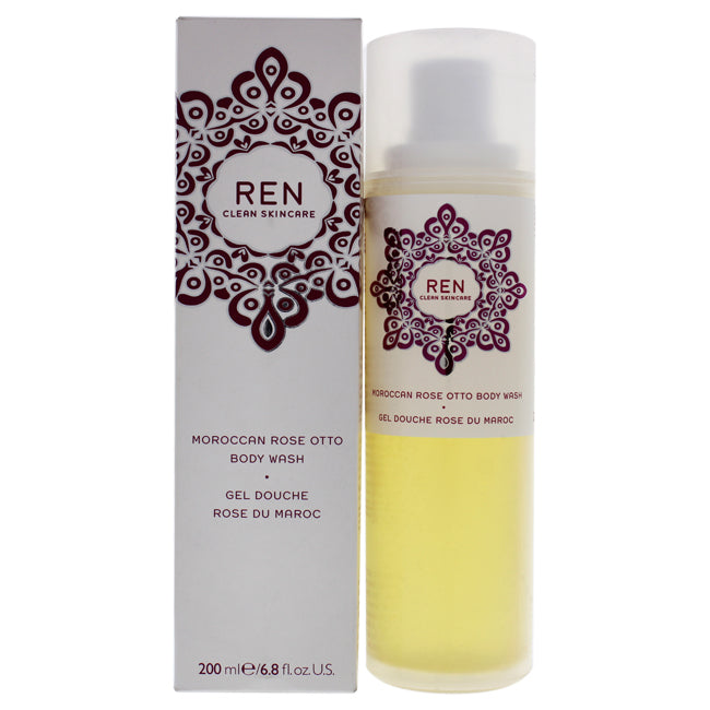 Ren Moroccan Rose Otto Body Wash by REN for Unisex - 6.8 oz Body Wash