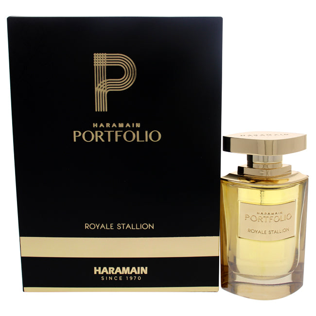 Al Haramain Portfolio Royale Stallion by Al Haramain for Men - 2.5 oz EDP Spray