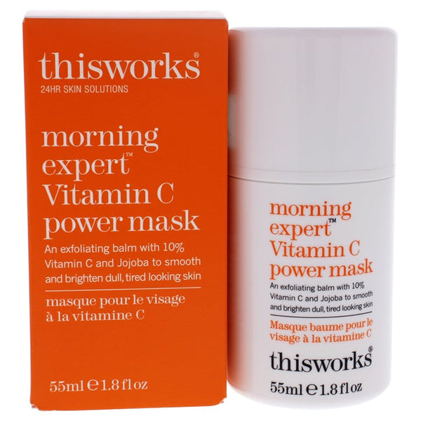 ThisWorks Morning Expert Vitamin C Power Mask by ThisWorks for Unisex - 1.8 oz Mask