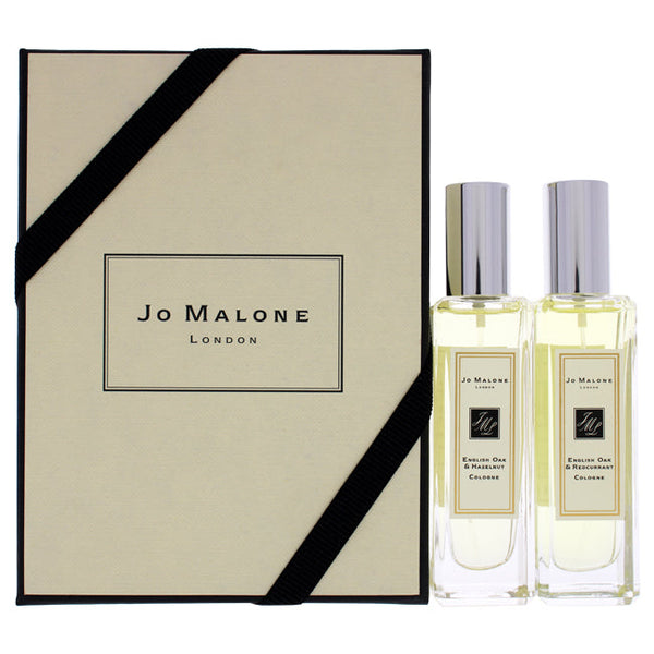 Jo Malone Jo Malone by Jo Malone for Unisex - 2 Pc Gift Set 1oz English Oak and Hazelnut Cologne Spray, English Oak and Hazelnut and Redcurrant Cologne Spray