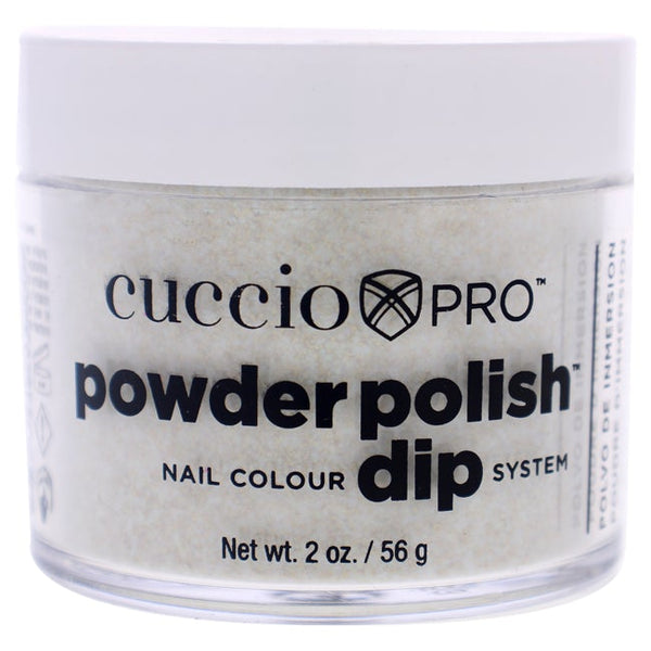 Cuccio Pro Powder Polish Nail Colour Dip System - Gold Glitter by Cuccio for Women - 1.6 oz Nail Powder