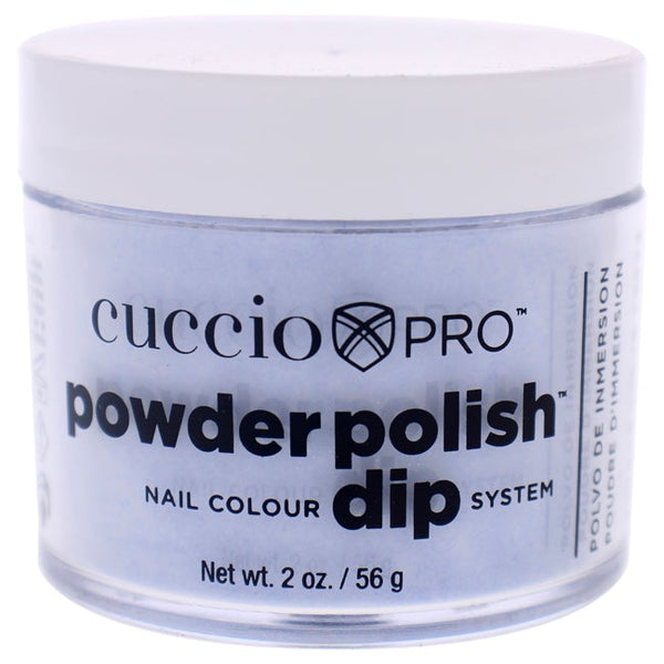 Cuccio Pro Powder Polish Nail Colour Dip System - Baby Blue Glitter by Cuccio for Women - 1.6 oz Nail Powder