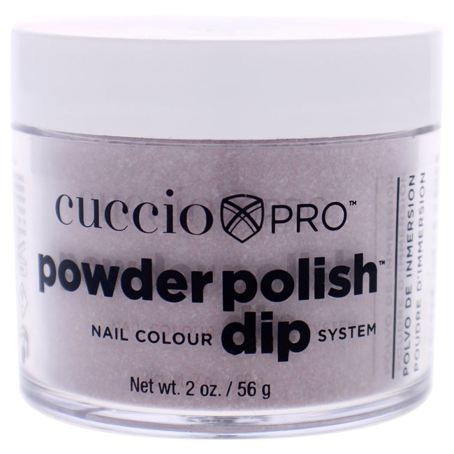 Cuccio Pro Powder Polish Nail Colour Dip System - Ruby Red Glitter by Cuccio for Women - 1.6 oz Nail Powder