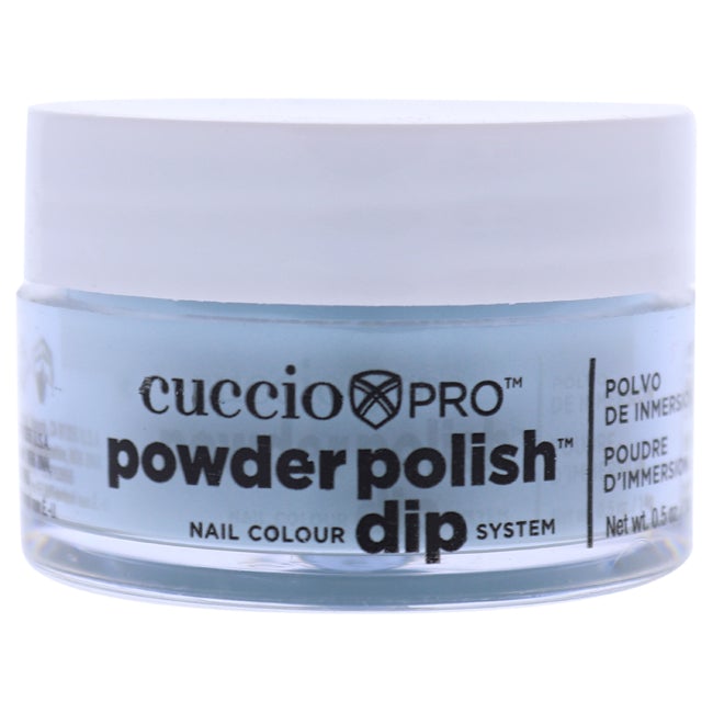 Cuccio Pro Powder Polish Nail Colour Dip System - Denim Blue by Cuccio for Women - 0.5 oz Nail Powder