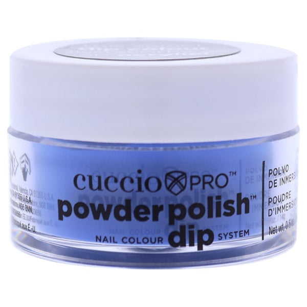 Cuccio Pro Powder Polish Nail Colour Dip System - Ink Blue by Cuccio for Women - 0.5 oz Nail Powder