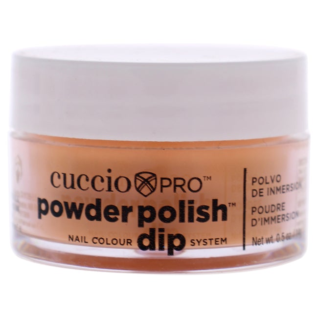 Cuccio Pro Powder Polish Nail Colour Dip System - Carrot Orange by Cuccio for Women - 0.5 oz Nail Powder