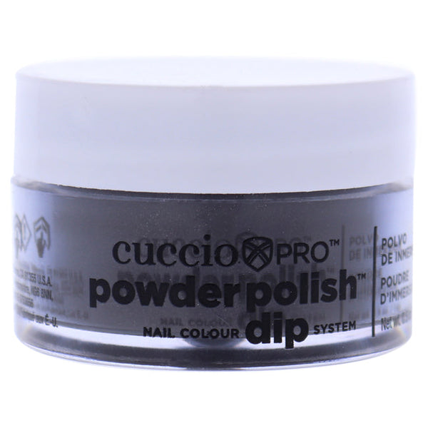 Cuccio Pro Powder Polish Nail Colour Dip System - Silver With Grey Undertones by Cuccio for Women - 0.5 oz Nail Powder