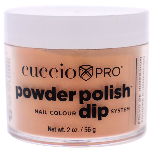 Cuccio Pro Powder Polish Nail Colour Dip System - Tangerine Orange by Cuccio for Women - 1.6 oz Nail Powder