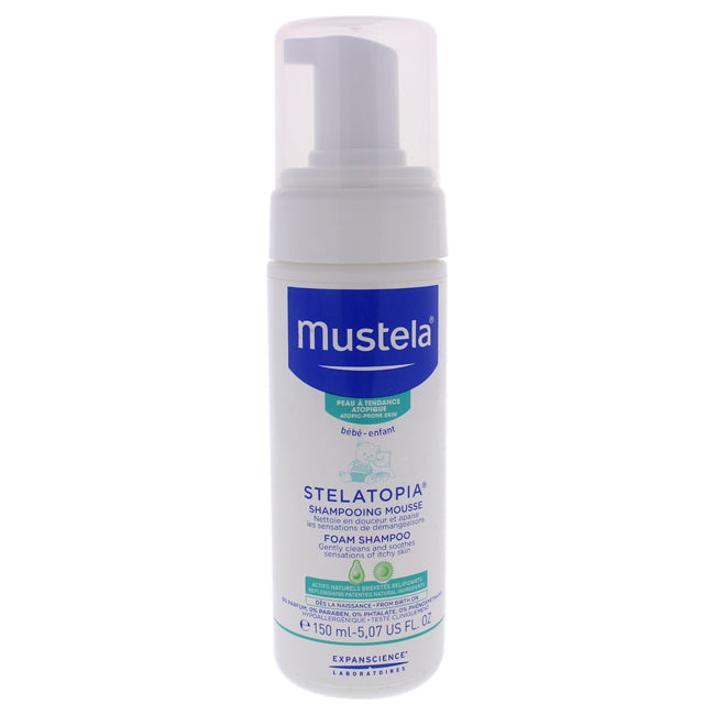 Mustela Stelatopia Foam Shampoo by Mustela for Kids - 5.07 oz Shampoo