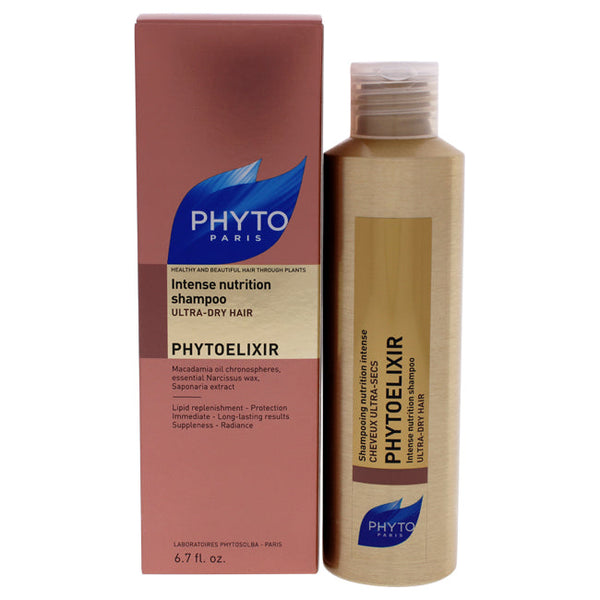 Phyto Phytoelixir Intense Nutrition Shampoo by Phyto for Unisex - 6.76 oz Shampoo