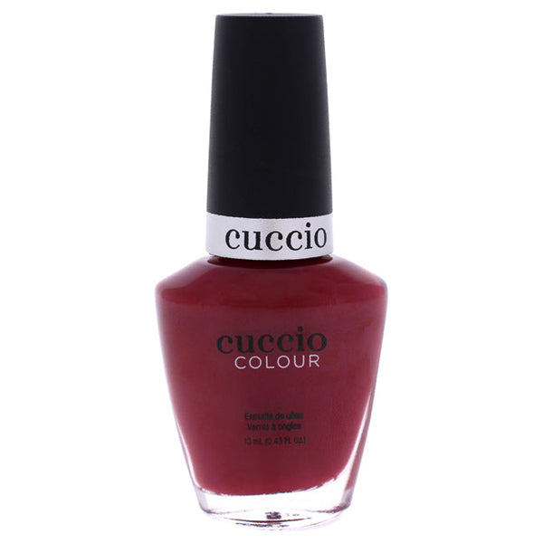 Cuccio Colour Nail Polish - Red Eye To Shanghai by Cuccio for Women - 0.43 oz Nail Polish