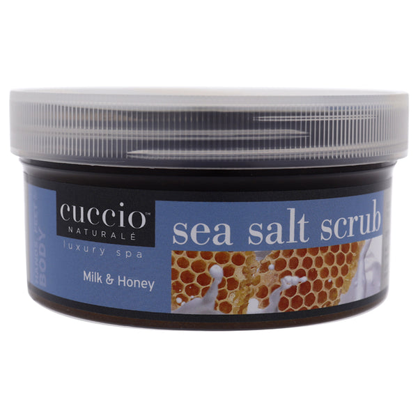 Cuccio Naturale Sea Salt Scrub - Milk and Honey by Cuccio Naturale for Women - 19.5 oz Scrub