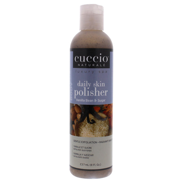 Cuccio Luxury Spa Daily Skin Polisher - Vanilla Bean and Sugar by Cuccio for Unisex - 8 oz Scrub