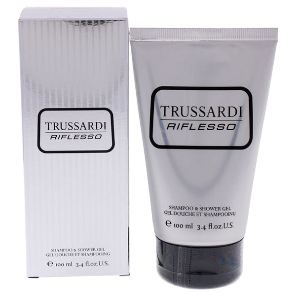 Trussardi Trussardi Riflesso by Trussardi for Men - 3.4 oz Shampoo and Shower Gel