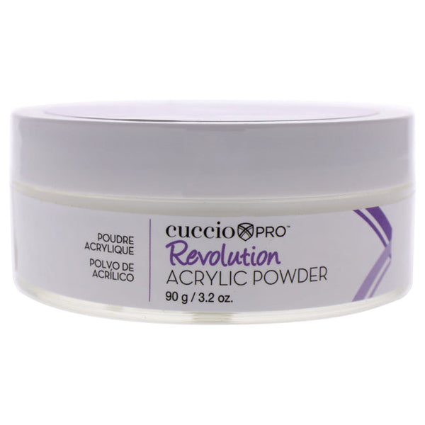 Cuccio Pro Acrylic Powder - White by Cuccio Pro for Women - 3.2 oz Acrylic Powder