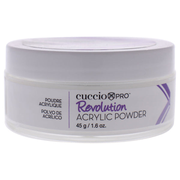 Cuccio Pro Acrylic Powder - White by Cuccio Pro for Women - 1.6 oz Acrylic Powder