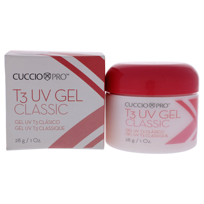 Cuccio Pro T3 Uv Gel Classic - Clear by Cuccio Pro for Women - 1 oz Nail Gel