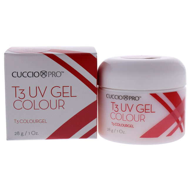 Cuccio Pro T3 Uv Gel Colour - Opaque Petal Pink by Cuccio Pro for Women - 1 oz Nail Gel