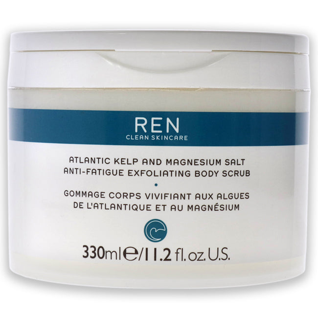 Ren Atlantic Kelp And Magnesium Salt Anti-Fatigue Exfoliating Body Scrub by REN for Unisex - 11.2 oz Scrub