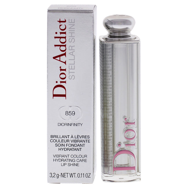 Christian Dior Dior Addict Stellar Shine Lipstick - 859 Diorinfinity-Red by Christian Dior for Women - 0.11 oz Lipstick