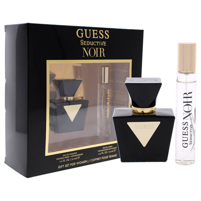 Guess Guess Seductive Noir by Guess for Women - 2 Pc Gift Set 1oz EDT Spray, 0.5oz EDT Spray