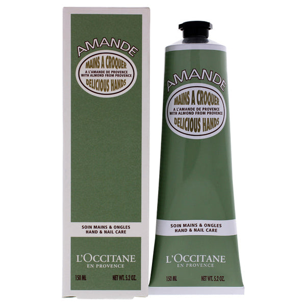 LOccitane Almond Delicious Hands Cream by LOccitane for Unisex - 5.2 oz Cream