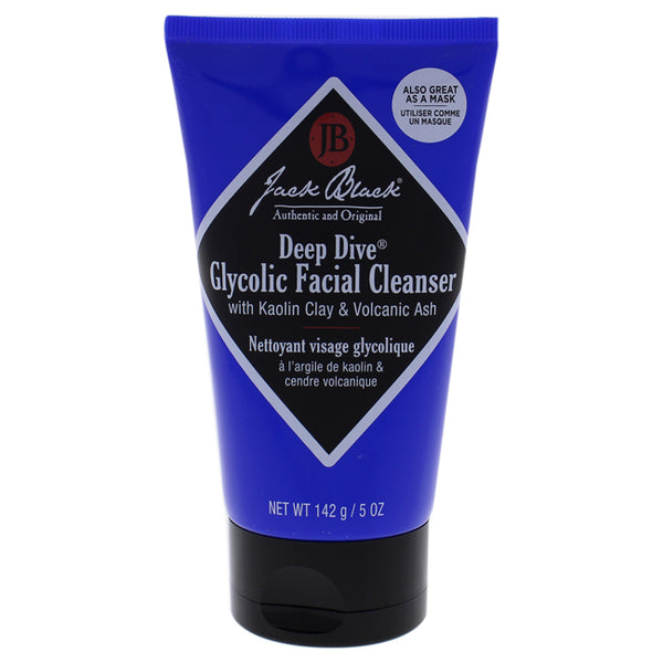 Jack Black Deep Dive Glycolic Facial Cleanser by Jack Black for Men - 5 oz Cleanser