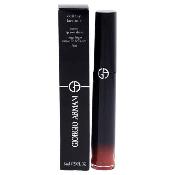 Giorgio Armani Ecstasy Lacquer Excess Lipcolor Shine - 500 Vintage by Giorgio Armani for Women - 0.2 oz Lip Gloss