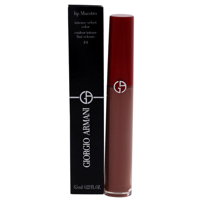 Giorgio Armani Lip Maestro Liquid Lipstick - 01 Granite by Giorgio Armani for Women - 0.22 oz Lipstick