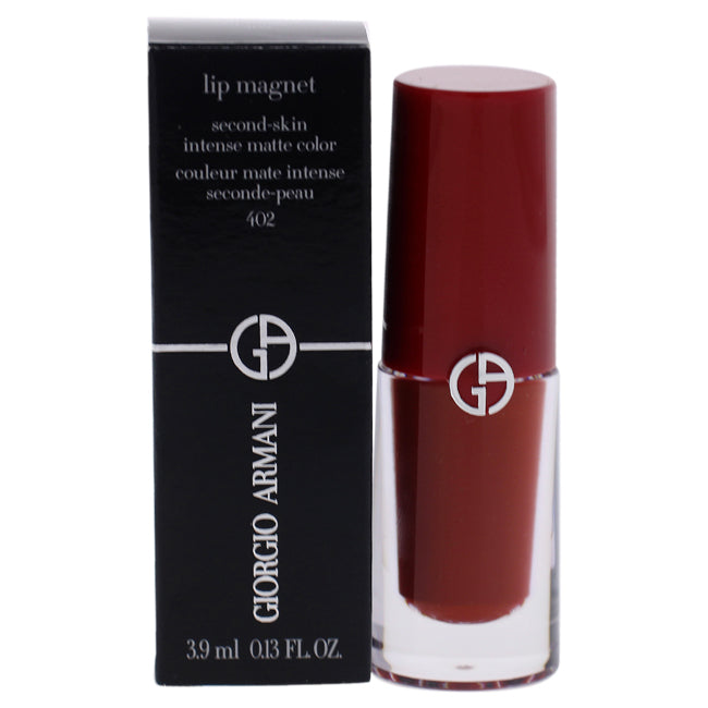 Giorgio Armani Lip Magnet Second-Skin Intense Matte - 402 Fill Rouge by Giorgio Armani for Women - 0.13 oz Lipstick