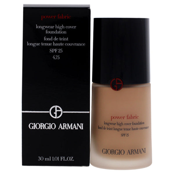 Giorgio Armani Power Fabric Longwear High Cover Foundation SPF 25 - 4.75 by Giorgio Armani for Women - 1 oz Foundation