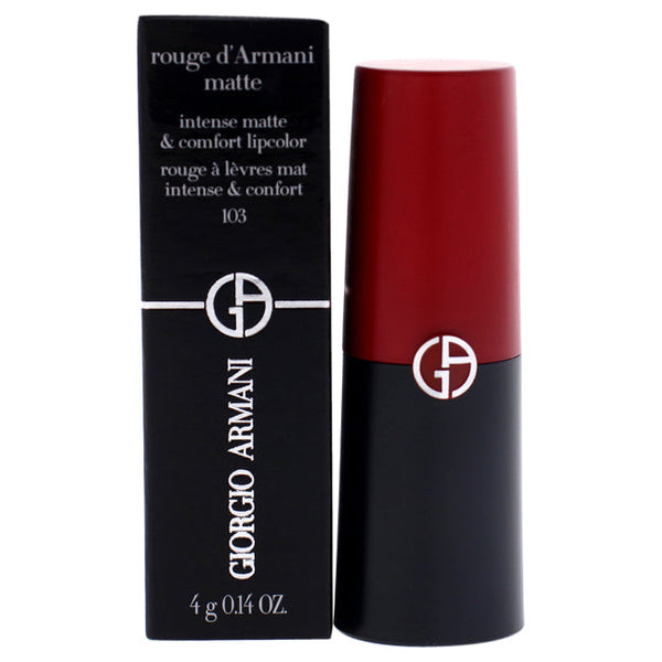 Giorgio Armani Rouge D Armani Matte Lipstick - 103 Downtown by Giorgio Armani for Women - 0.14 oz Lipstick