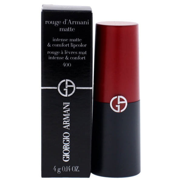 Giorgio Armani Rouge D Armani Matte Lipstick - 400 Four Hundred by Giorgio Armani for Women - 0.14 oz Lipstick