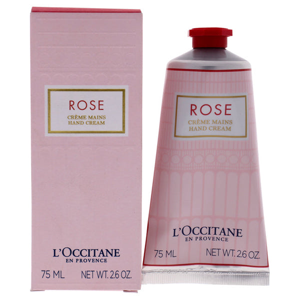 LOccitane Rose Hand Cream by LOccitane for Unisex - 2.6 oz Cream