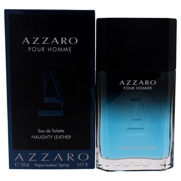 Azzaro Naughty Leather by Azzaro for Men - 3.4 oz EDT Spray