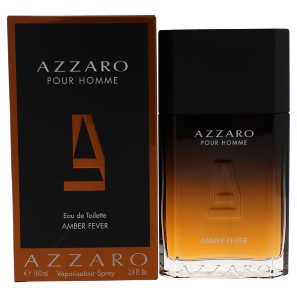 Azzaro Amber Fever by Azzaro for Men - 3.4 oz EDT Spray