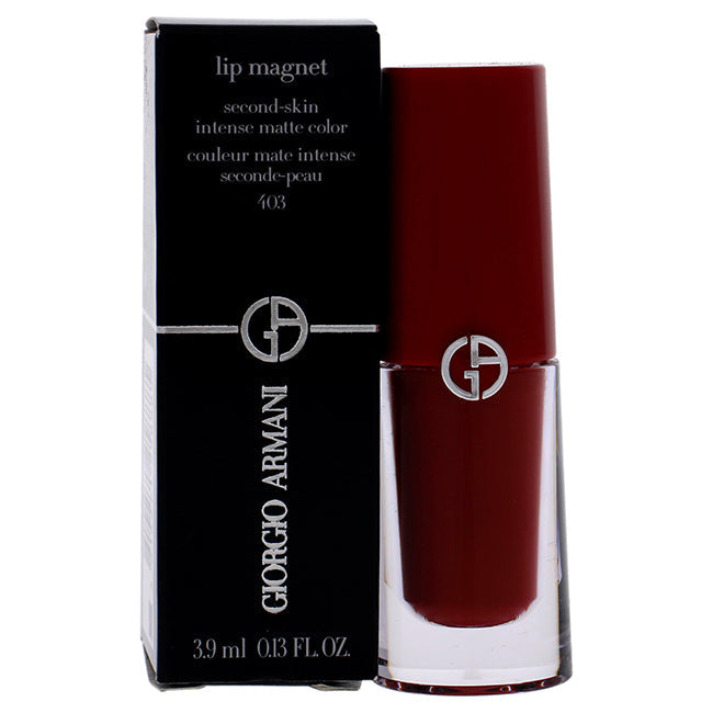 Giorgio Armani Lip Magnet Second-Skin Intense Matte - 403 Vibrato by Giorgio Armani for Women - 0.13 oz Lipstick