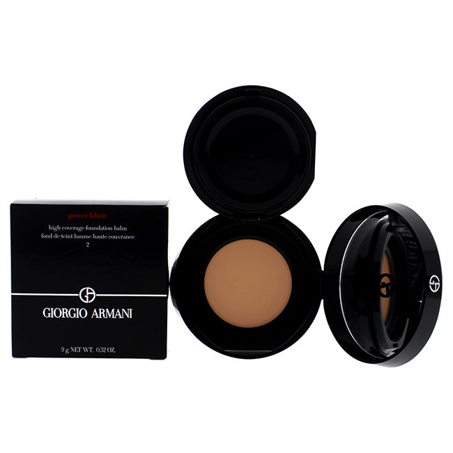 Giorgio Armani Power Fabric High Coverage Foundation Balm - 02 by Giorgio Armani for Women - 0.32 oz Foundation