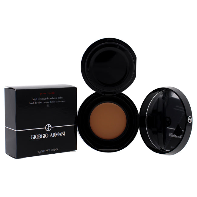 Giorgio Armani Power Fabric High Coverage Foundation Balm - 5.5 by Giorgio Armani for Women - 0.32 oz Foundation