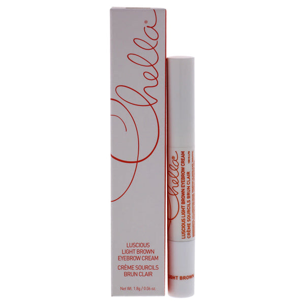 Chella Eyebrow Cream - Luscious Light Brown by Chella for Women - 0.06 oz Eyebrow